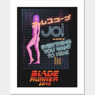 Joi - blade runer 2049 Posters and Art